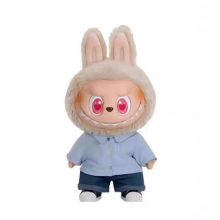 Pop Mart THE MONSTERS - I FOUND YOU Vinyl Face Doll in brown bunny costume.