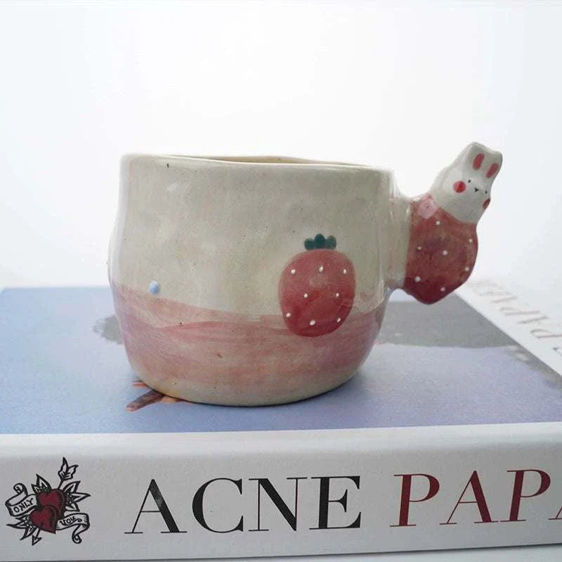 JOJO Rabbit. cups home hand-painted.