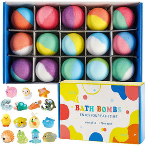 Bath Toys Inside a Bath Bombs 💖✨| كرات استحمام فوارة مليئة بالمفاجآت.