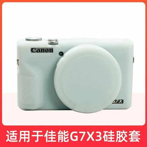 For Canon G7x2 Protective Case G7x3 Camera Bag Case Silicone Case Cute Card Dust Case Soft Case SX730 Portable Dropproof Accessories.