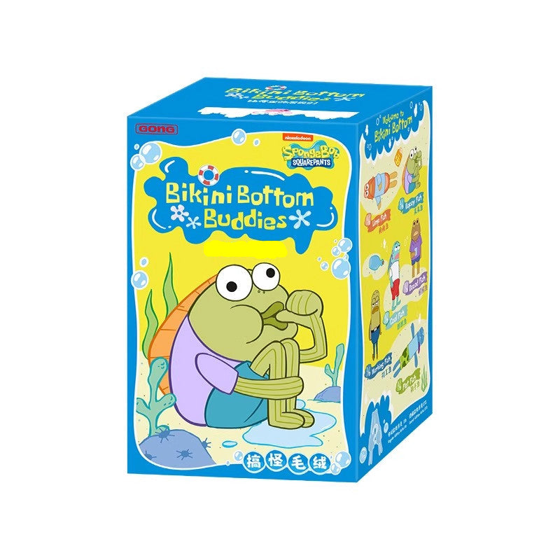 دمى SpongeBob Bikini Bottom Buddies من POP MART أصلي 100%