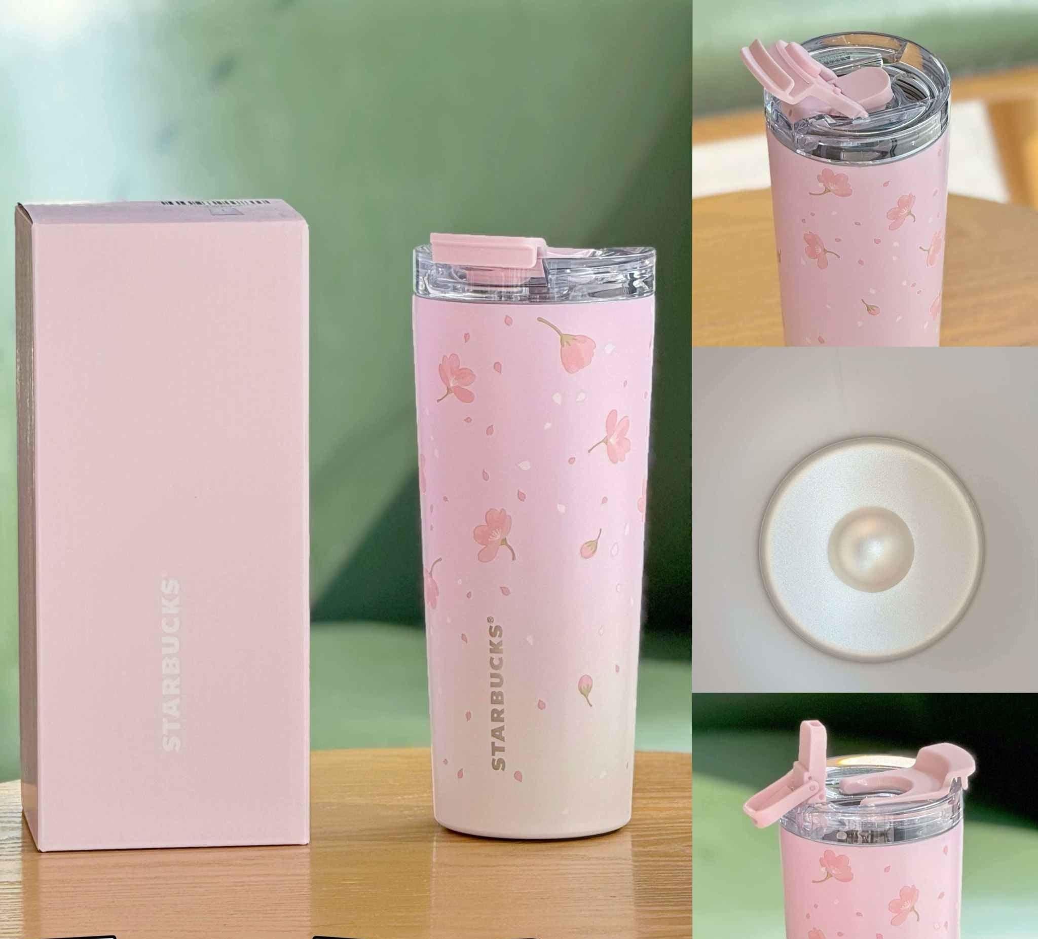 Starbucks cherry blossom spring bloom.