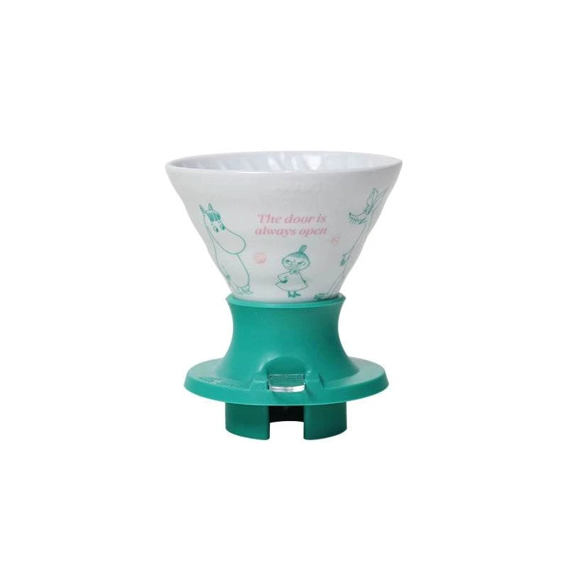 HARIO Moomin Co-branded Hand Crank Grinder Gift Box V60 Filter Cup.