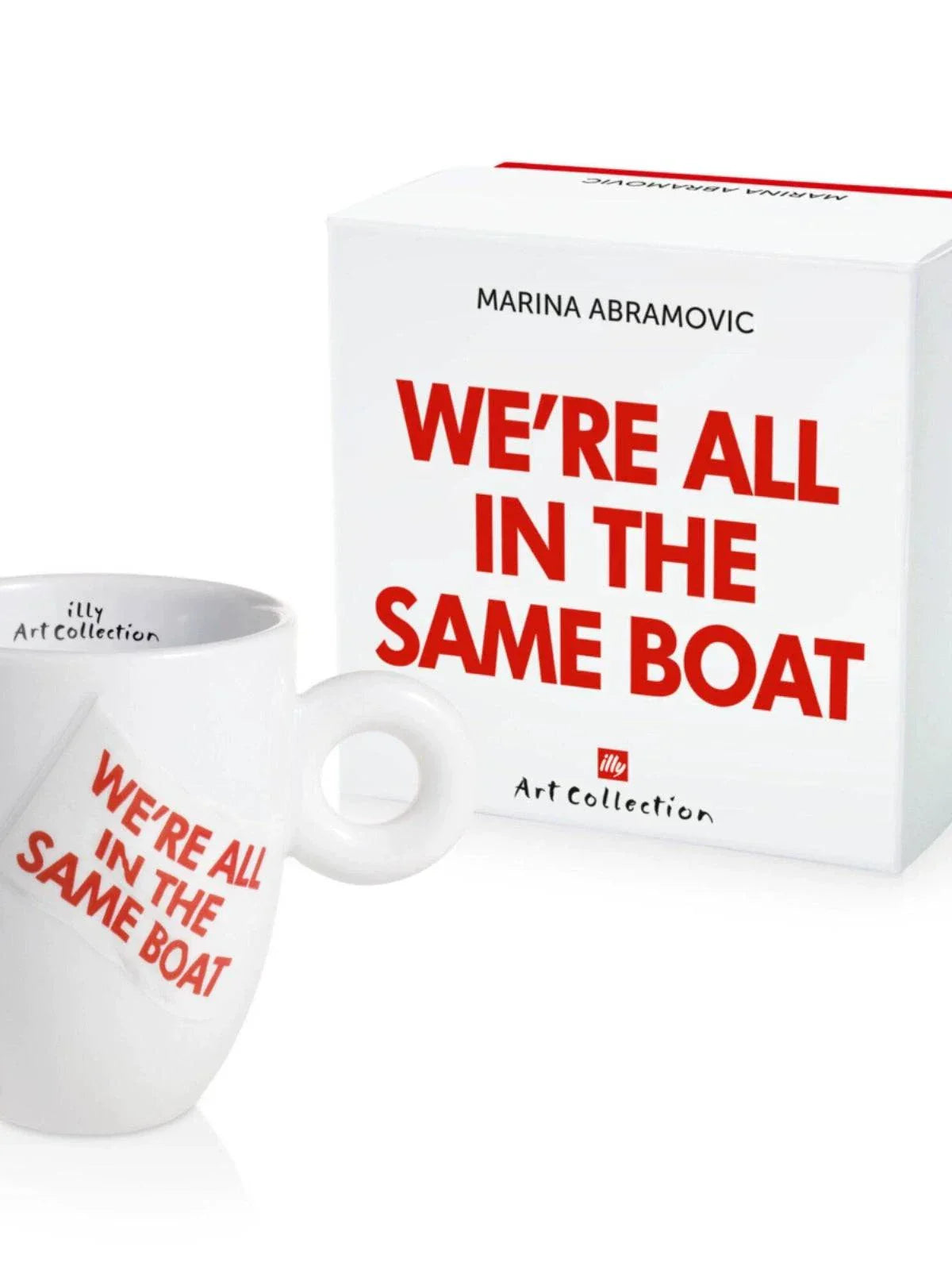 illy 2018 Marina Abramovic Latte Cup.