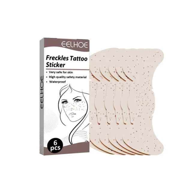 Taylor Swift Makeup Patches freckle tattoo stickers, skin-safe, waterproof, 6 pieces pack