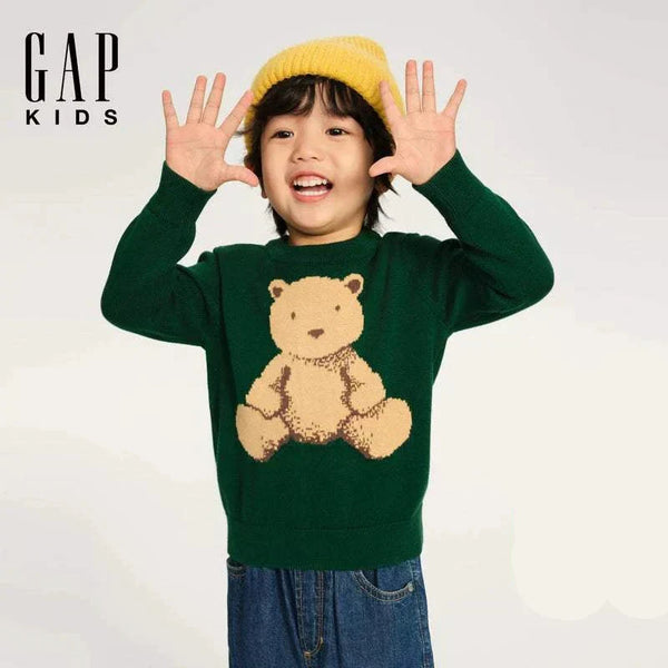 Gap bear Boys' Autumn 2025 New سويت شيرت