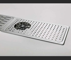 MUVNA Embedded Stainless Steel Cup Washer.