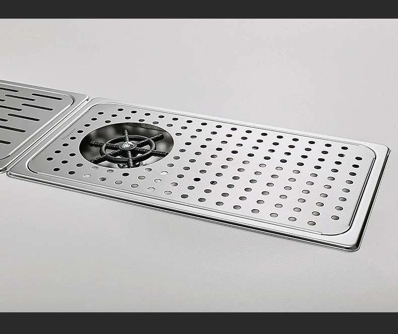 MUVNA Embedded Stainless Steel Cup Washer.