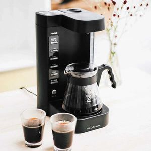 ماكينة قهوة Hario V60 أوتوماتيكية للتحضير بالتقطير - أسود.