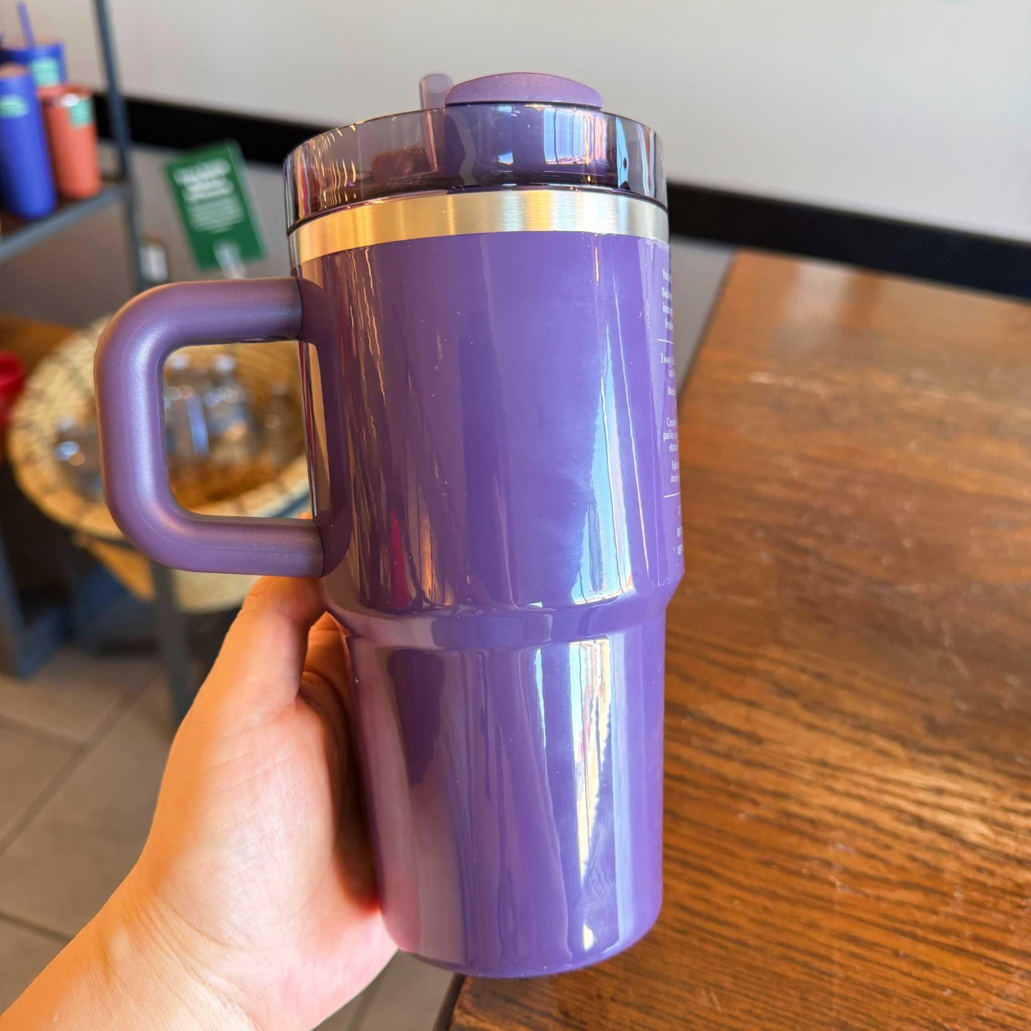 Starbucks x Stanley Cup Tumbler (Glossy Purple💜).