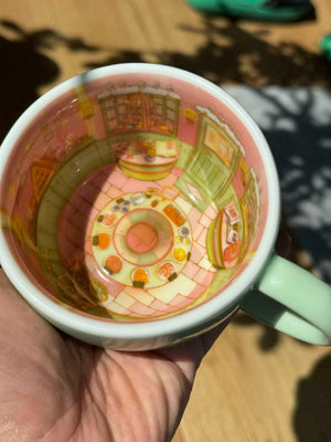 van gogh mugs Candy shop cup glazed color mug.