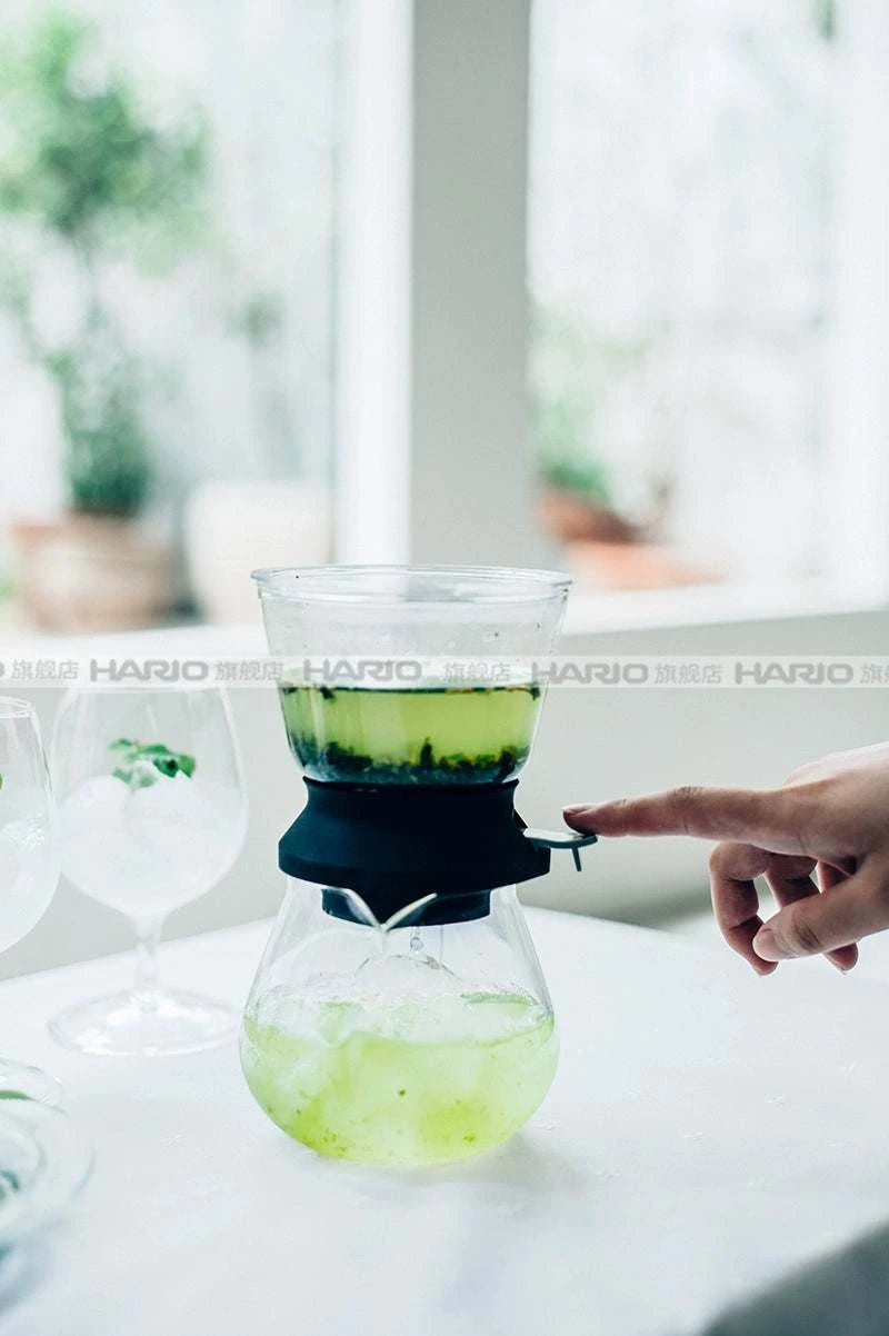 HARIO glass tea Brewer with valve TDR.