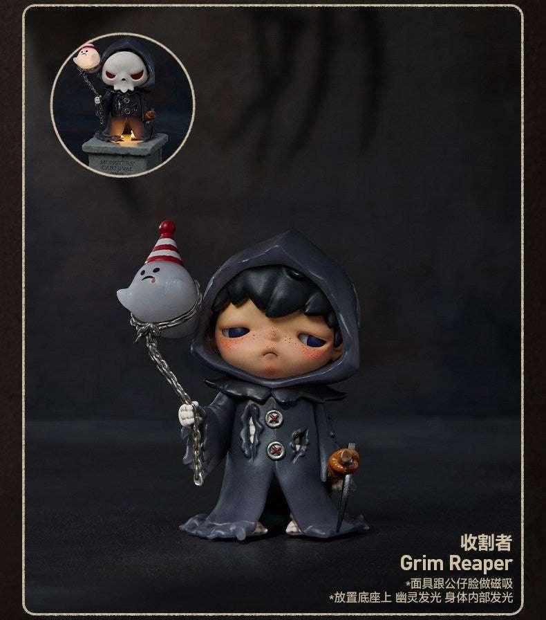 مجسم Hirono Monsters' Carnival من POP MART Blind Box.