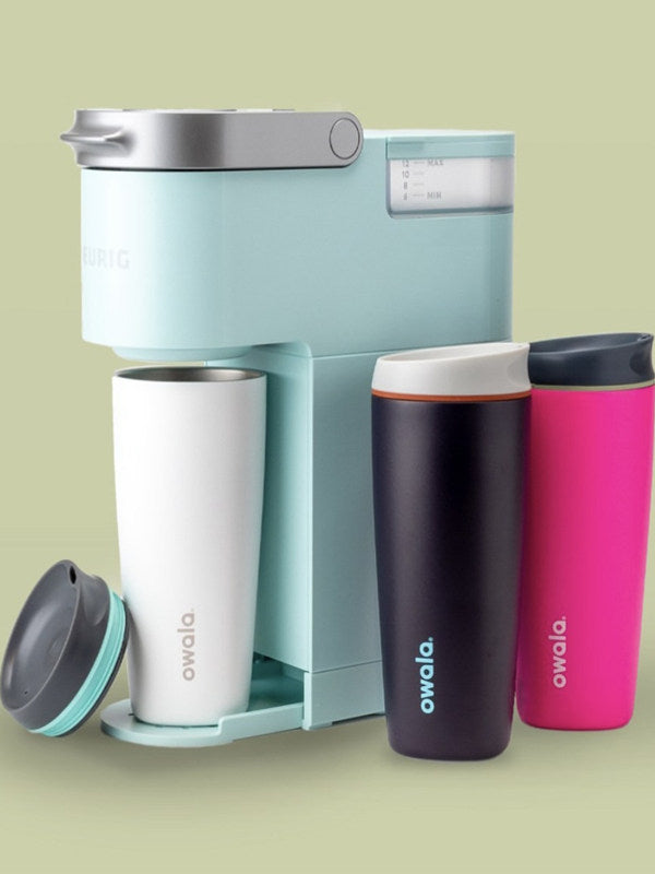 American version Owala insulated coffee cup, portable stainless steel water cup with lid, outdoor cup for men and women, office drinking cup