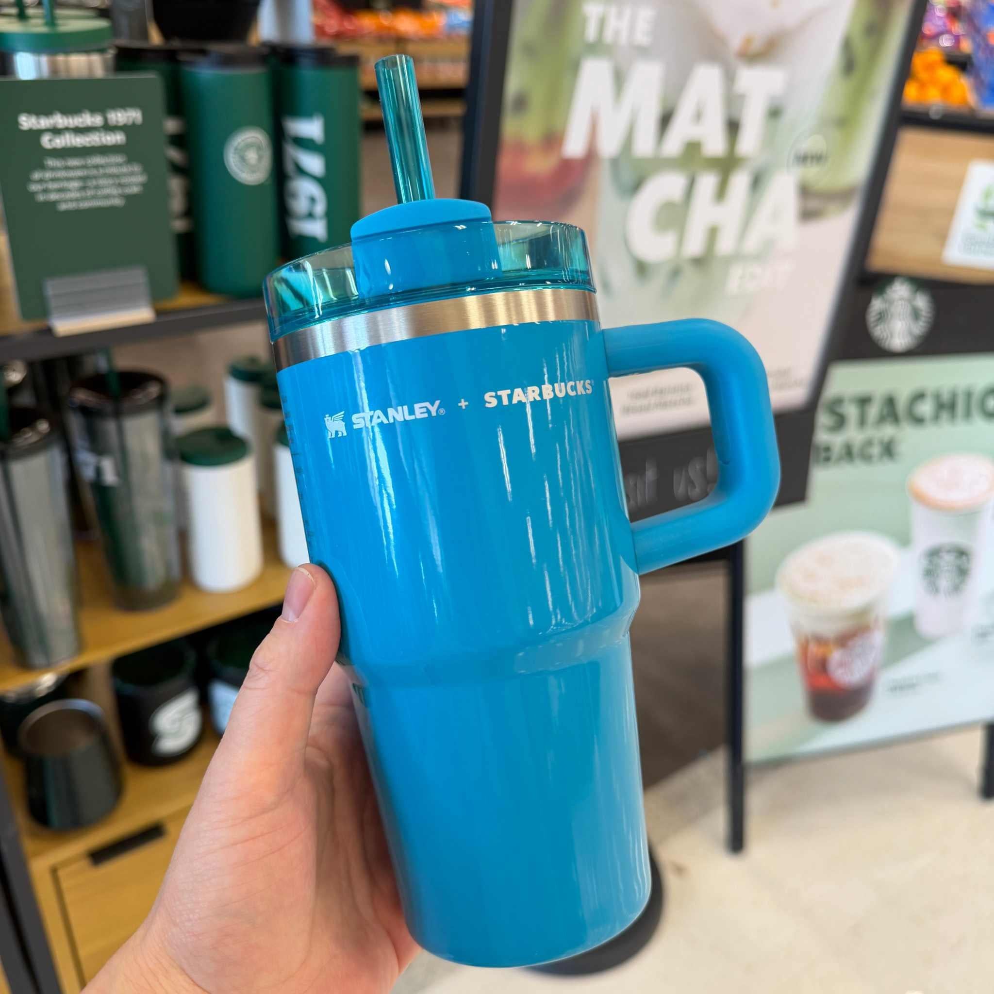 Starbucks x Stanley Cup Tumbler (Turquois🩵).