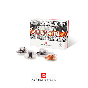 كوب illy Limited edition 2024| طقم فناجين إسبريسو فني من 4 مصممين.