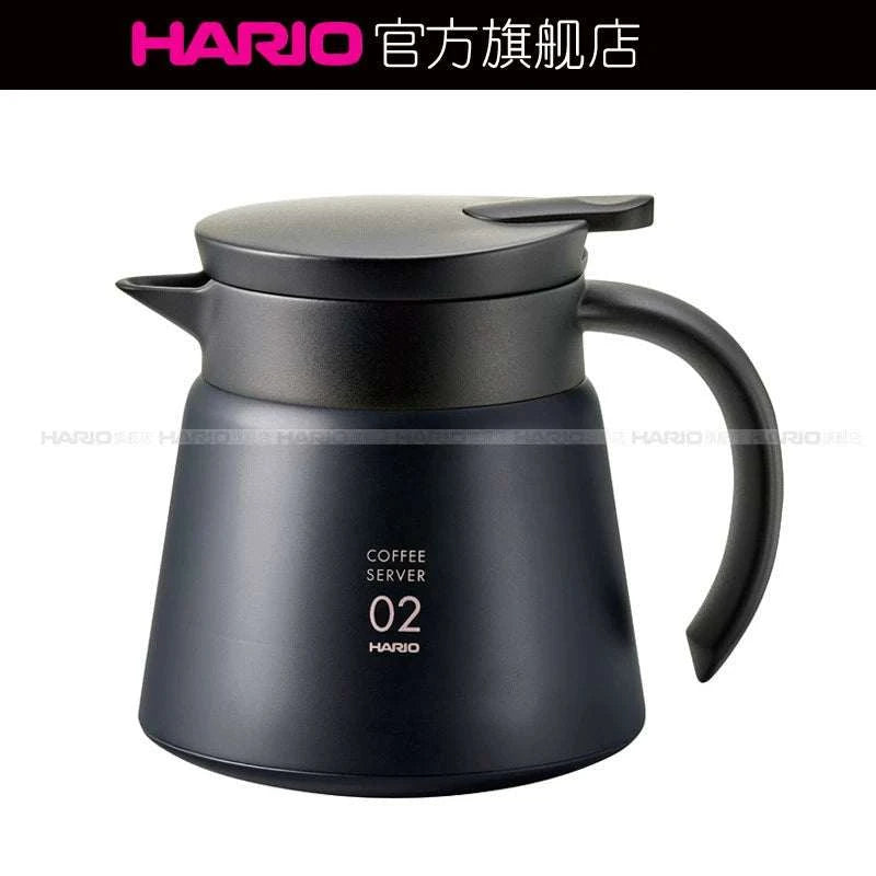 إبريق ترشيح قهوة HARIO معزول حرارياً متعدد الألوان.