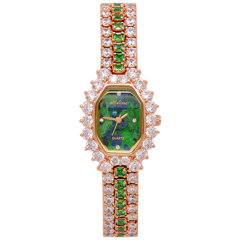 High-end luxury Marisa melissa watch fashion ladies rhinestone watch waterproof ladies watch quartz watch.