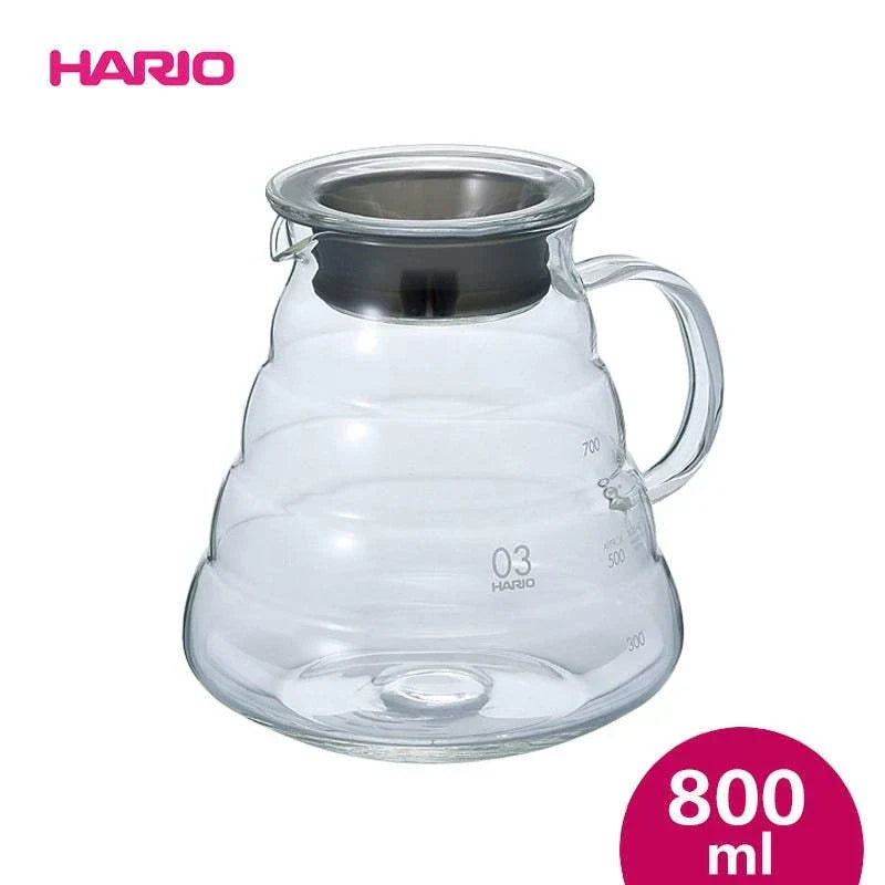 HARIO  large capacity glass coffee pot XGS سيرفر.