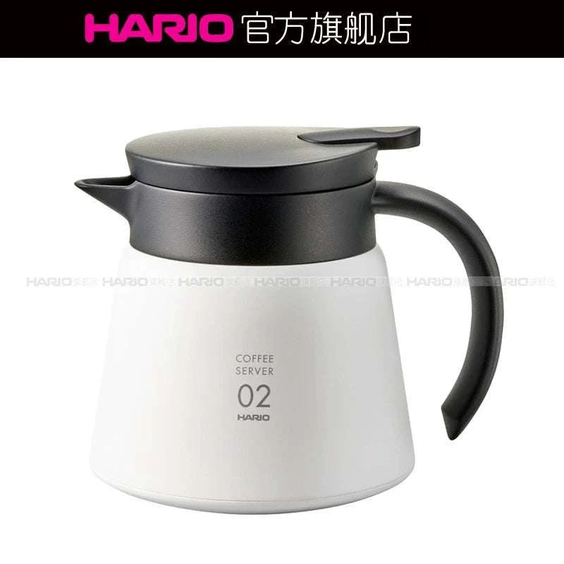 إبريق ترشيح قهوة HARIO معزول حرارياً متعدد الألوان.