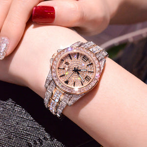 520 gift gypsophila watch female full diamond light luxury lady genuine luxury birthday gift for girlfriend wife.