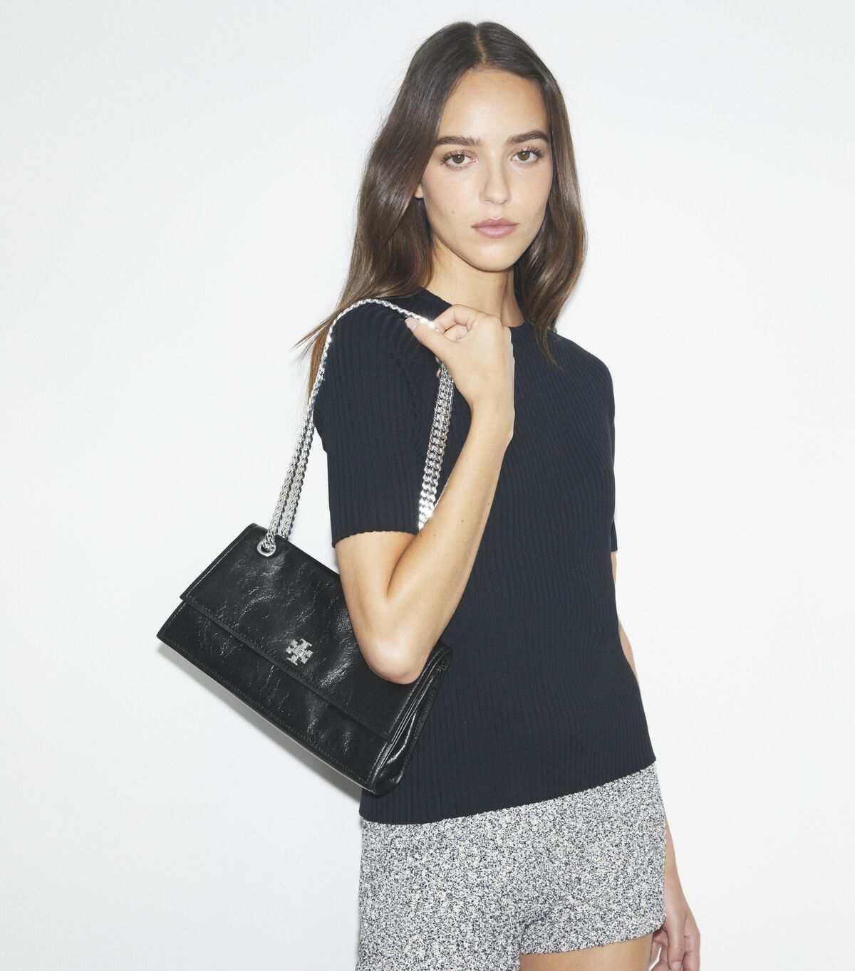 TORY BURCH Kira حقيبة كتف كيرا تورنلوك.