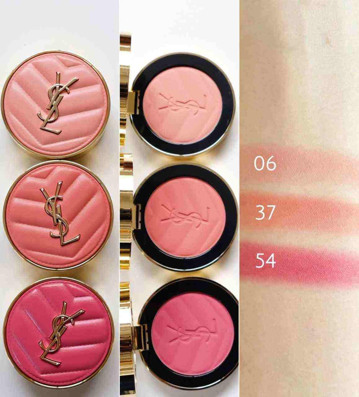 YSL Couture Blush مجموعة بلاشر سان لوران لإطلالة أنيقة وإشراقة طبيعية.