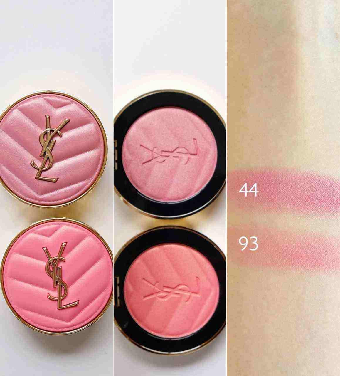 YSL Couture Blush مجموعة بلاشر سان لوران لإطلالة أنيقة وإشراقة طبيعية.