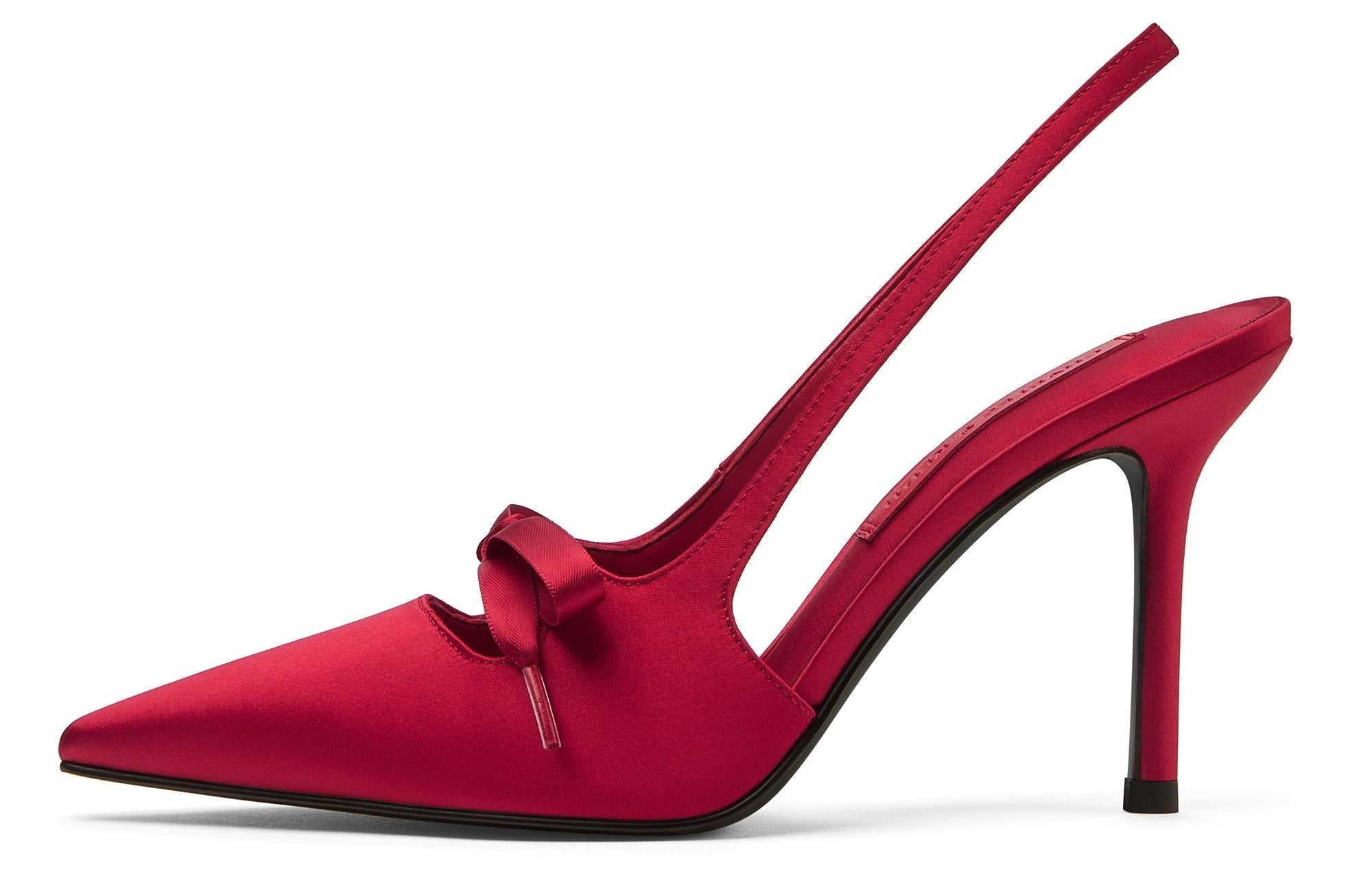 CHARLES & KEITH High Heel | حذاء سلينج باك من تشارلز آند كيث 🎀✨.