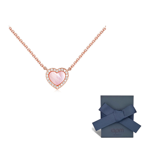 apm monaco VALENTINE collection  zirconia necklace.