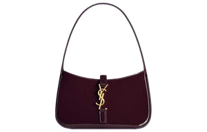 حقيبة Shoulder Bag من Saint Laurent لون Burgundy.