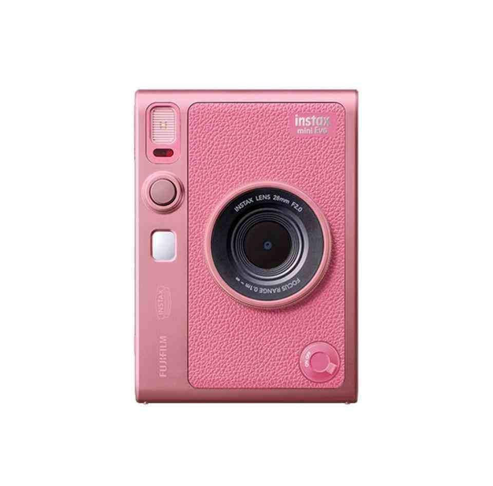 Instax Mini Evo Pink | كاميرا فورية هايبرد - إصدار وردي خاص وحصري ✨.