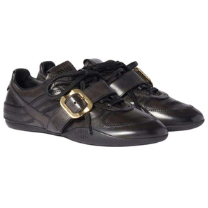 MIU MIU German Training Leather Black.