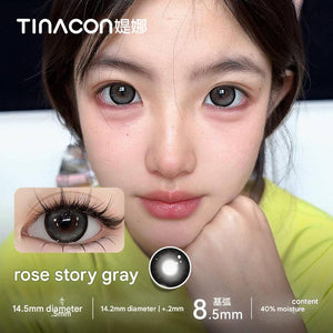 عدسات TINACON لاصقة ملونة - تشكيلة ألوان متنوعة وراحة فائقة - رفعة