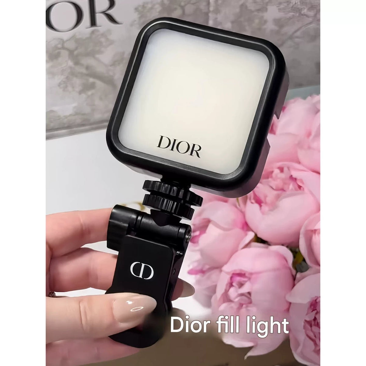 إضاءة تصوير Dior محمولة بمشبك تثبيت للجوال - رفعة