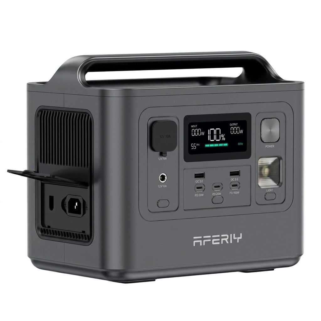 محطة طاقة شمسية محمولة AFERIY AF-P010 Portable Power Station | شحن سريع ونظام UPS.