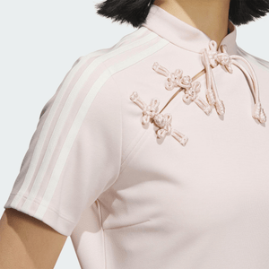 أصلي 100% فستان Adidas نسائي وردي أنيق - رفعة