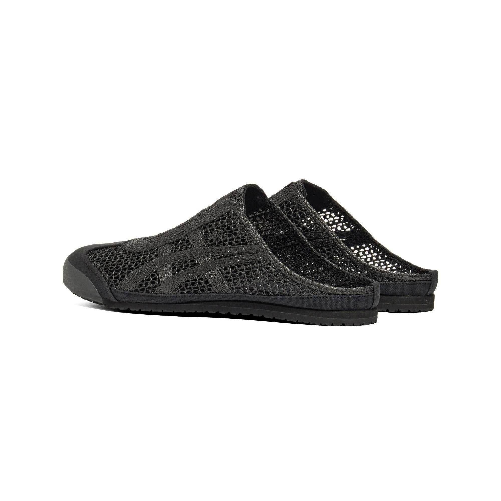 Onitsuka Tiger MEXICO 66 SABOT Toe Slippers  Black.