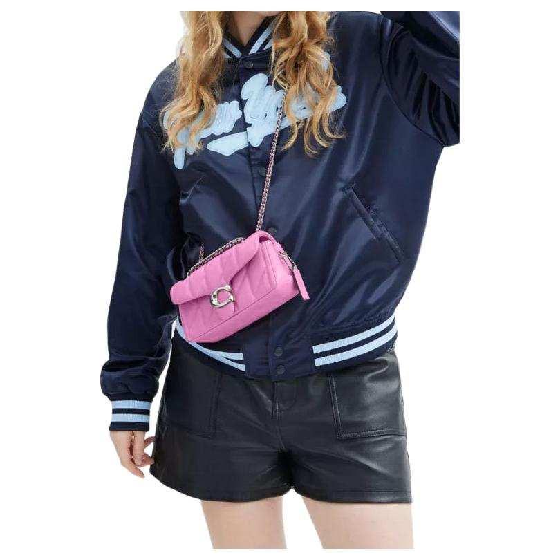 COACH Tabby 20 Leather Shoulder Bag Small  Pink.