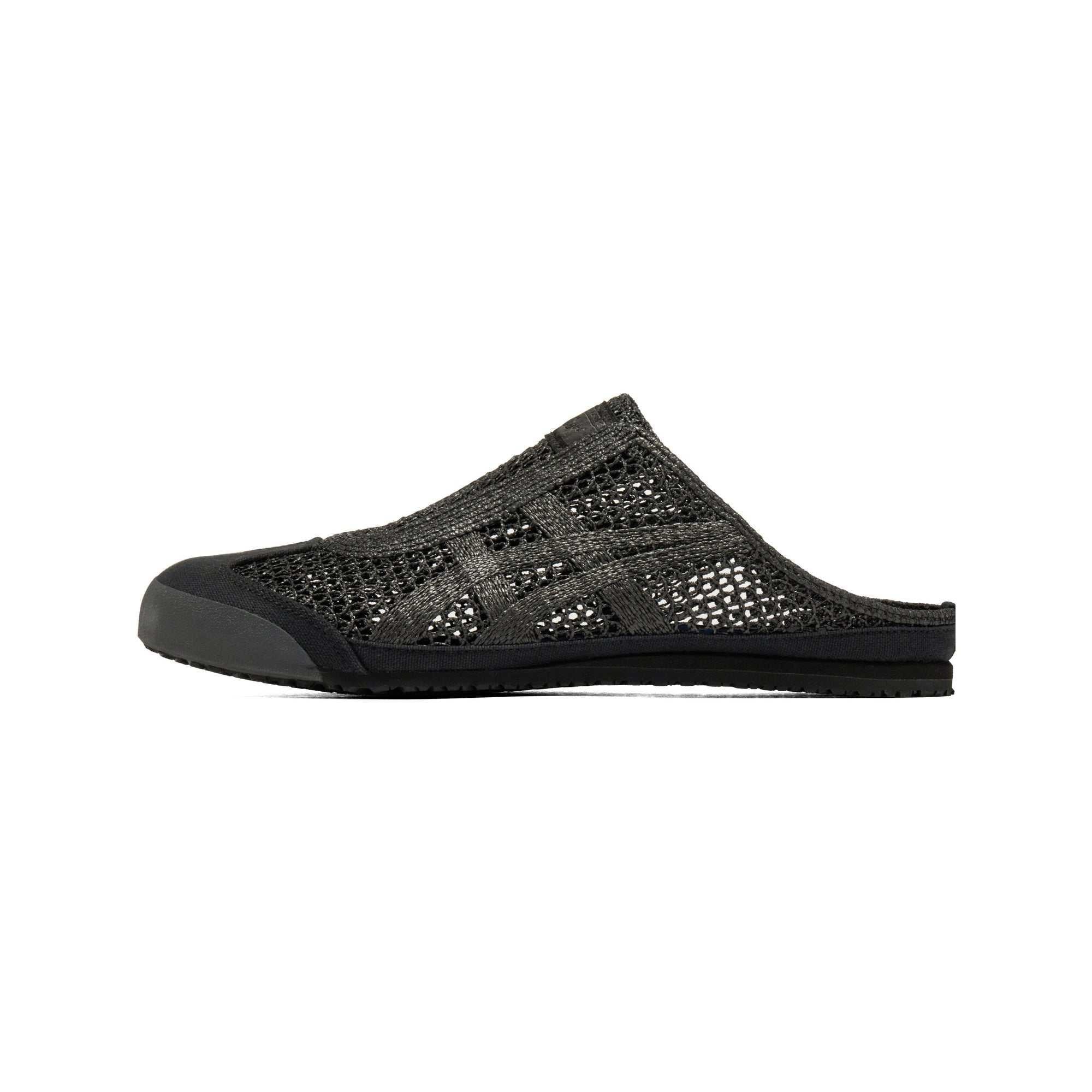 Onitsuka Tiger MEXICO 66 SABOT Toe Slippers  Black.