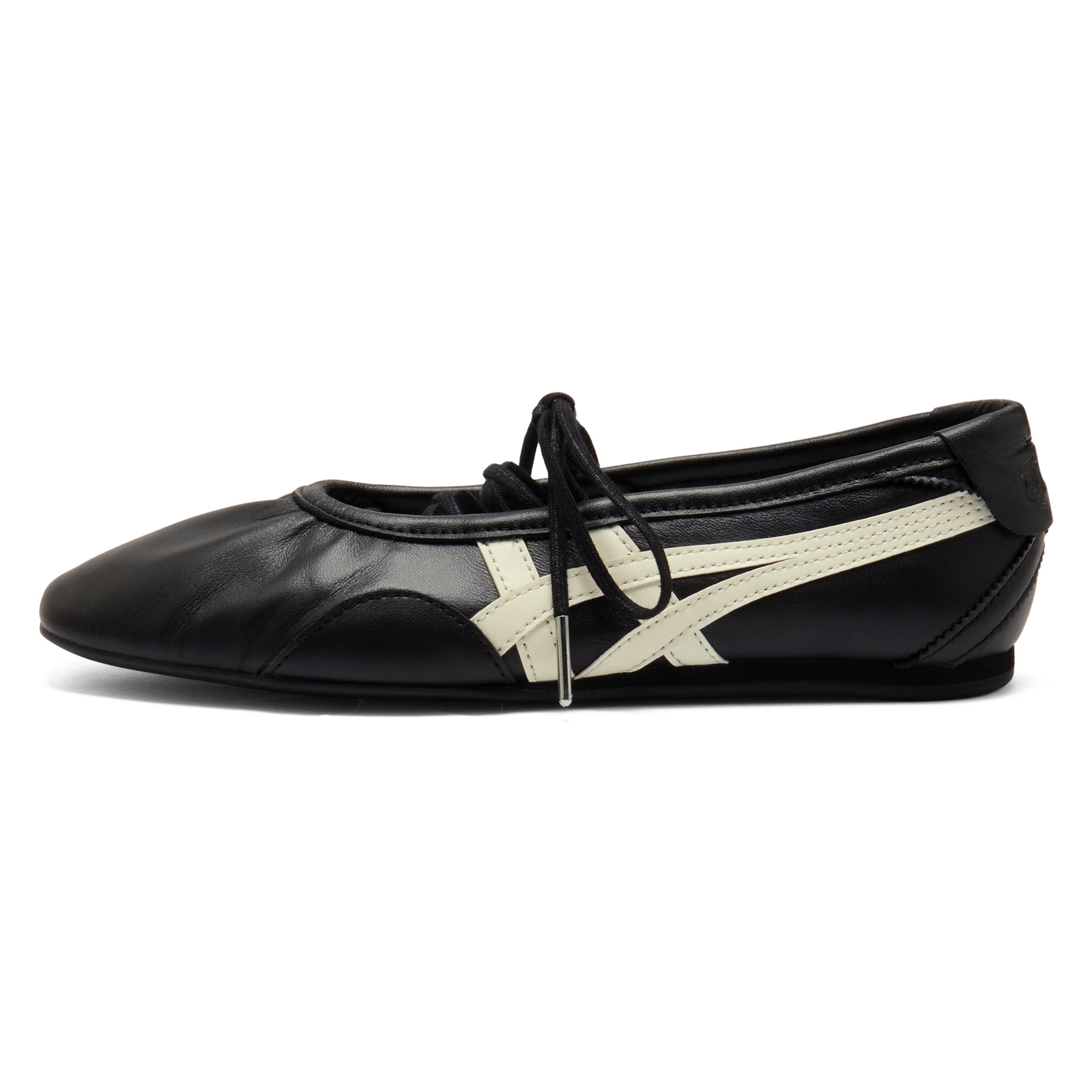 حذاء أصلي 100% Onitsuka Tiger باليرينا نسائي أسود