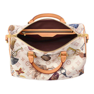 حقيبة Louis Vuitton Speedy بنقشة Keys & Tassels الحصرية.