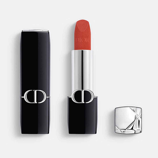 ديور | جديد ديور brilliant الذهب الأزرق lipstick Velvet 228 ريد بيج براون
