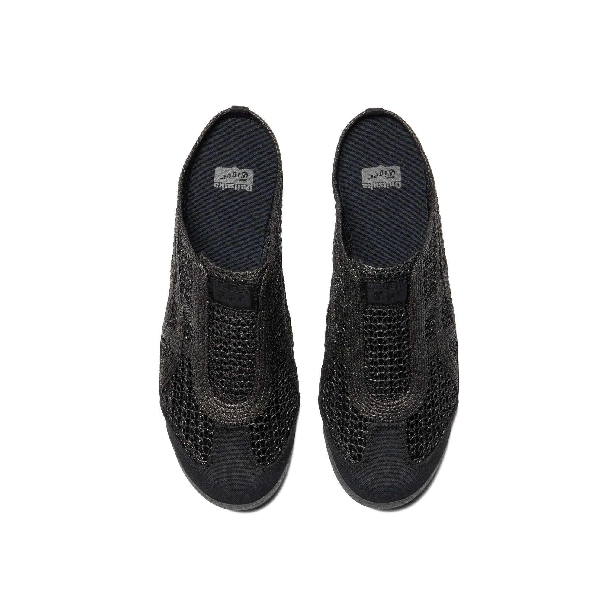 Onitsuka Tiger MEXICO 66 SABOT Toe Slippers  Black.