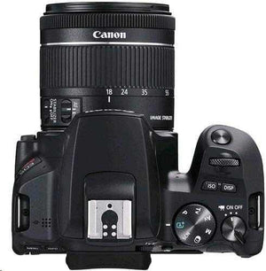 Canon EOS 200D  مجموعة كانون اي او اس ام كيه II [18-55 اس تي ام]، كاميرا دي اس ال ار، واي فاي و تقنية ان اف سي.
