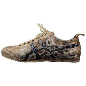 [Custom Sneakers] Onitsuka Tiger MEXICO 66 Hand-Painted Brown.