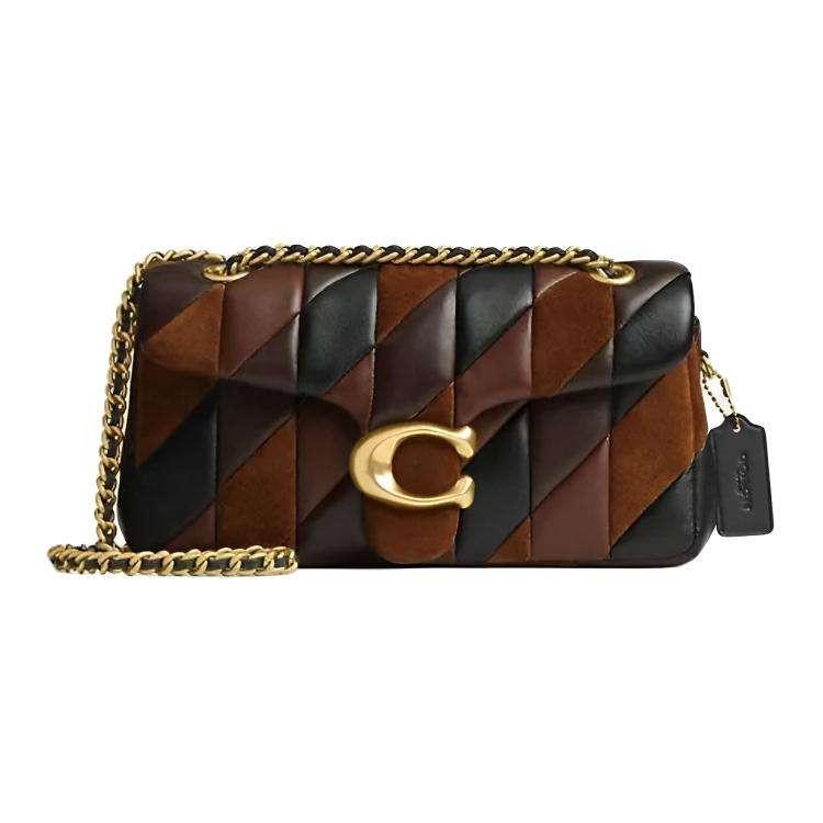 COACH Tabby 20 Maple Dark Brown.