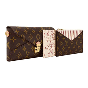 حقيبة Louis Vuitton Catogram Félicie الحصرية بـ 3 قطع ورسومات Catogram.