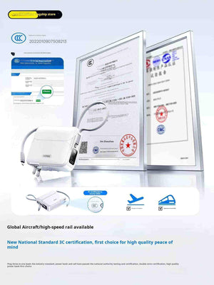 باور بانك REMAX بسعة 20000mAh مع شحن سريع PD27W.