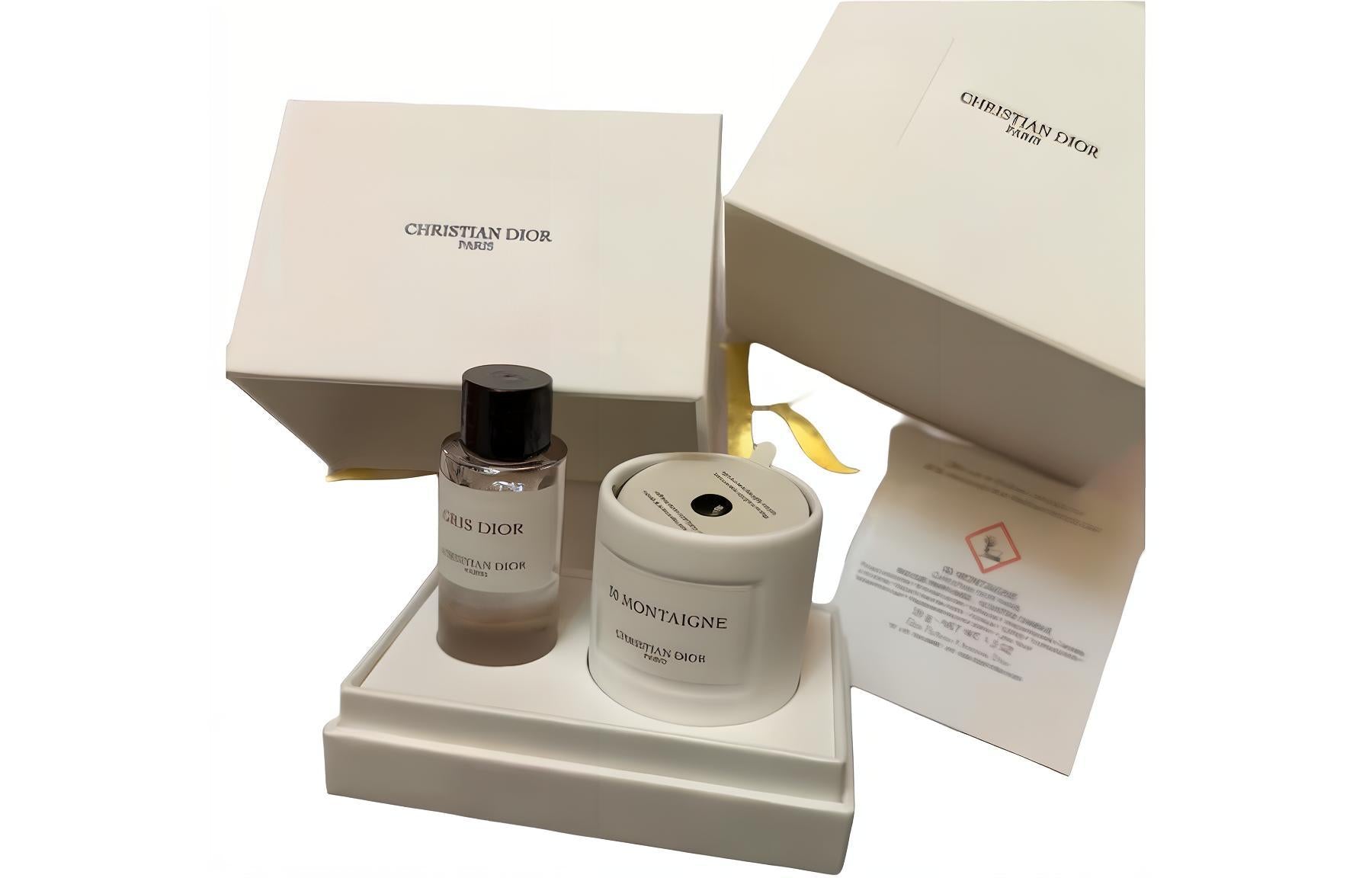 Dior Christine Fragrance House Candle 35g Hand and Body Scent Cleansing Lotion 20ml